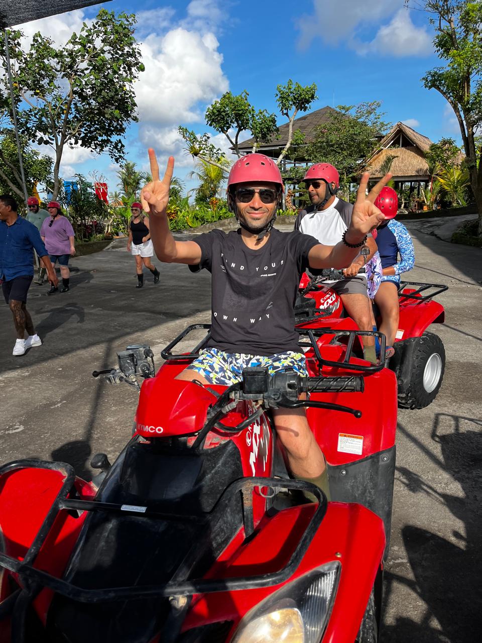 ATV and rafting experience in Ubud, Bali